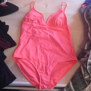 Coral one piece